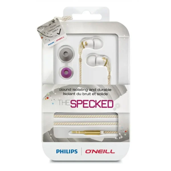 Philips SHO9553/28 headphones/headset Wired In-ear Gold, White