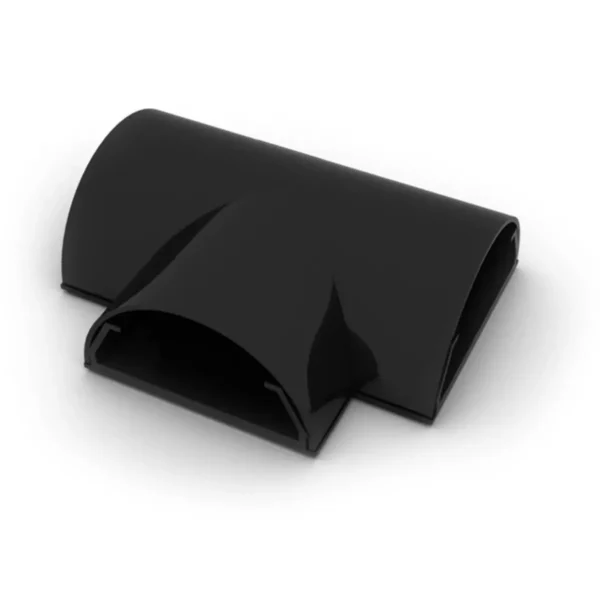 Multibrackets M Cable Cover T Joint 33mm Black