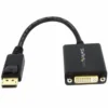 StarTech.com DisplayPort to DVI Adapter – DisplayPort to DVI-D Adapter Video Converter 1080p – DP 1.2 to DVI Monitor/Display Cable Adapter Dongle – DP to DVI Adapter – Latching DP Connector