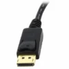 StarTech.com DisplayPort to DVI Adapter – DisplayPort to DVI-D Adapter Video Converter 1080p – DP 1.2 to DVI Monitor/Display Cable Adapter Dongle – DP to DVI Adapter – Latching DP Connector