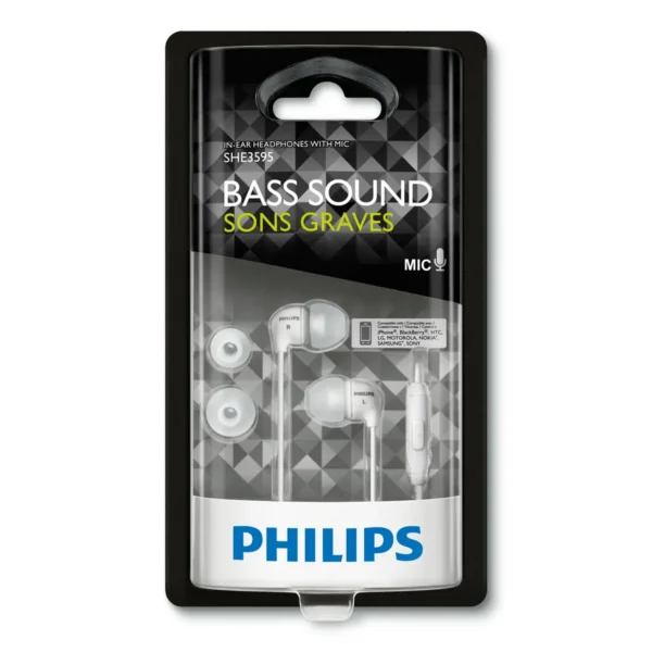 Philips In-Ear Headset SHE3595WT/00