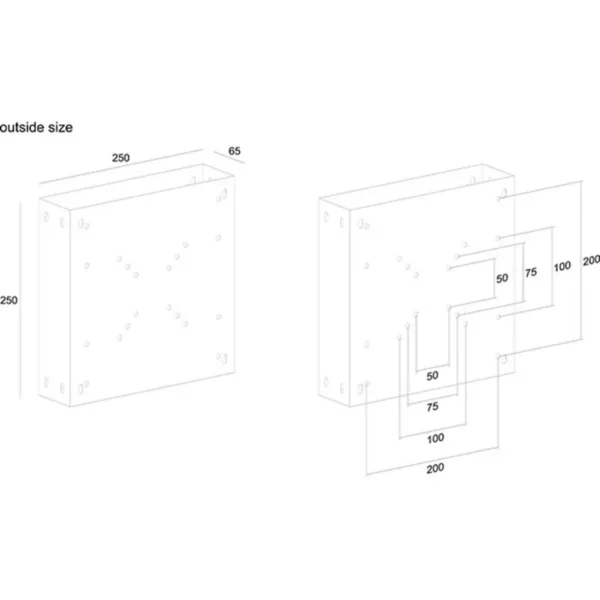 Multibrackets M PC Media Box/Digital Signage Box I