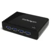 StarTech.com 4 Port Black SuperSpeed USB 3.0 Hub