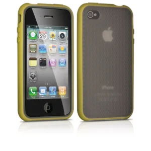 Philips DLM4357/17 MP3/MP4 player case Border Charcoal, Yellow Silicone