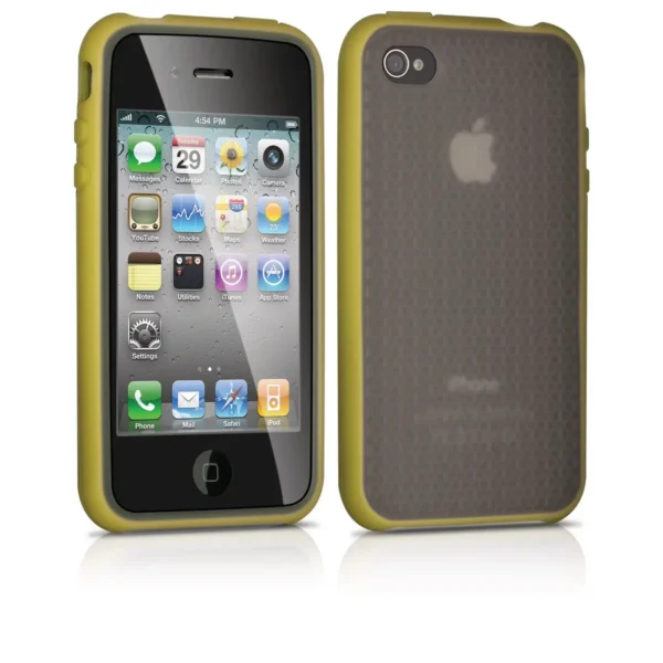 Philips DLM4357/17 MP3/MP4 player case Border Charcoal, Yellow Silicone
