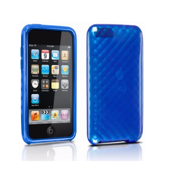 Philips DLA1238/17 MP3/MP4 player case Border Blue Thermoplastic polyurethane (TPU)