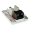 ACT Surface mounted box unshielded 1 ports CAT6
