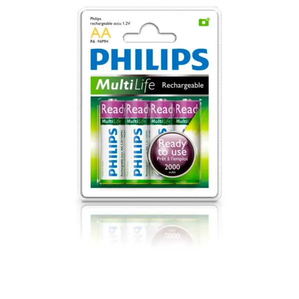 Philips R6B4RTU20/27 household battery Rechargeable battery AA Nickel-Metal Hydride (NiMH)