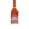 StarTech.com Cat5e Patch Cable with Snagless RJ45 Connectors – 2 ft, Red