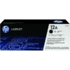 HP 12A Black Original LaserJet Toner Cartridge