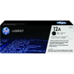 HP 12A Black Original LaserJet Toner Cartridge