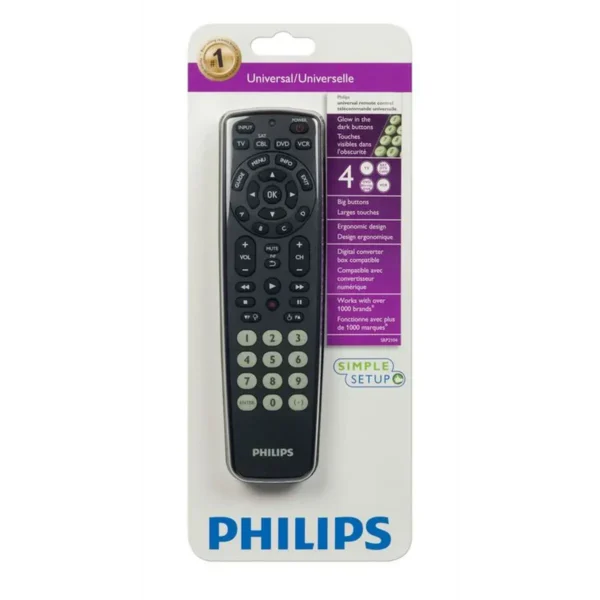 Philips Universal remote control SRP2104/27
