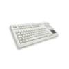 CHERRY TouchBoard G80-11900 Corded Keyboard with Touchpad, Light Grey, USB, (QWERTY – UK)