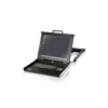 LevelOne 17″ LCD KVM Rack Console, French K/B