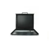 LevelOne 17″ LCD KVM Rack Console, French K/B