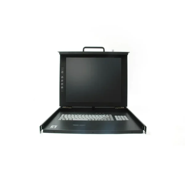 LevelOne 17″ LCD KVM Rack Console, French K/B