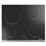 Candy CH 64 X Black, Stainless steel Built-in Ceramic 4 zone(s)