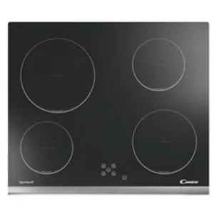 Candy CH 64 X Black, Stainless steel Built-in Ceramic 4 zone(s)