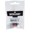Intellinet Inline Coupler, Cat5e, UTP, Keystone Type, 8P8C Female to 8P8C Female, Black