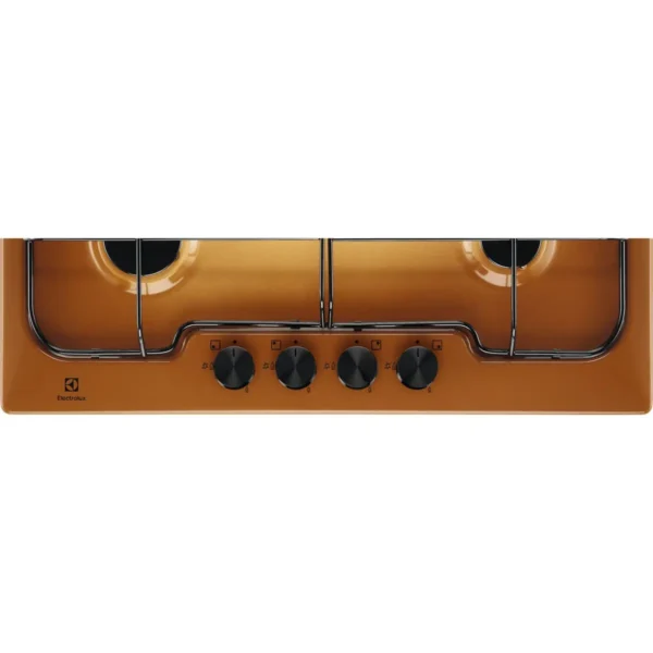 Electrolux PT640UV Brown Built-in 59.4 cm Gas 4 zone(s)