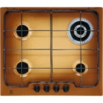 Electrolux PT640UV Brown Built-in 59.4 cm Gas 4 zone(s)