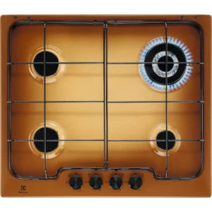Electrolux PT640UV Brown Built-in 59.4 cm Gas 4 zone(s)