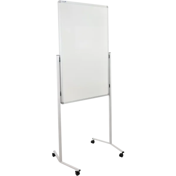 Legamaster mobile multiboard navy-blue feltboard