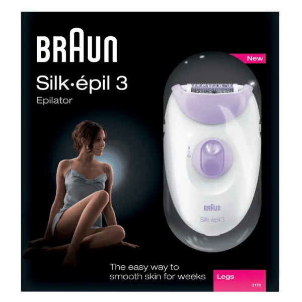 Braun Silk-épil 3 3170 20 tweezers Violet, White