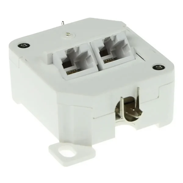 ACT Surface mounted box unshielded 2 ports German Style