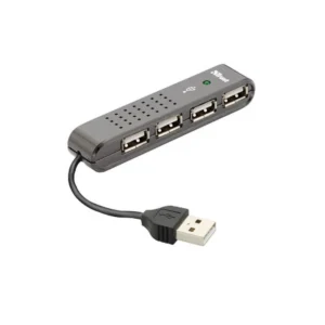 Trust USB hub – 4 ports 480 Mbit/s Black