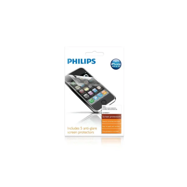 Philips DLM68068/17 mobile phone screen/back protector Anti-glare screen protector Apple 5 pc(s)