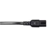 Manhattan Power Cord/Cable, Euro 2-pin (CEE 7/16) plug to C7 Female (figure of eight), 1.8m, 2.3A, Black, Lead, Lifetime Warranty