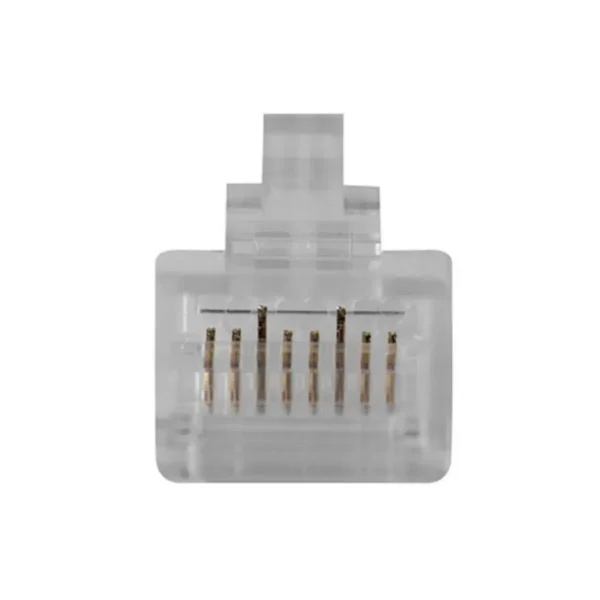 ACT RJ45 (8P/8C) CAT6 modulaire connector for round cable with solid or stranded conductors