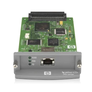 HP Jetdirect 635n print server Internal Ethernet LAN Green, Grey