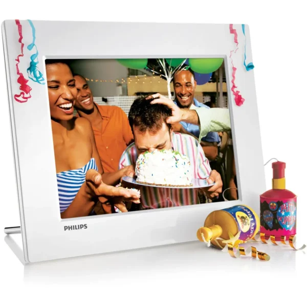 Philips SPF2047/10 digital photo frame White 17.8 cm (7″)