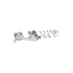 InLine Sub-D cover 9 Pin + 15 Pin HD metal coated