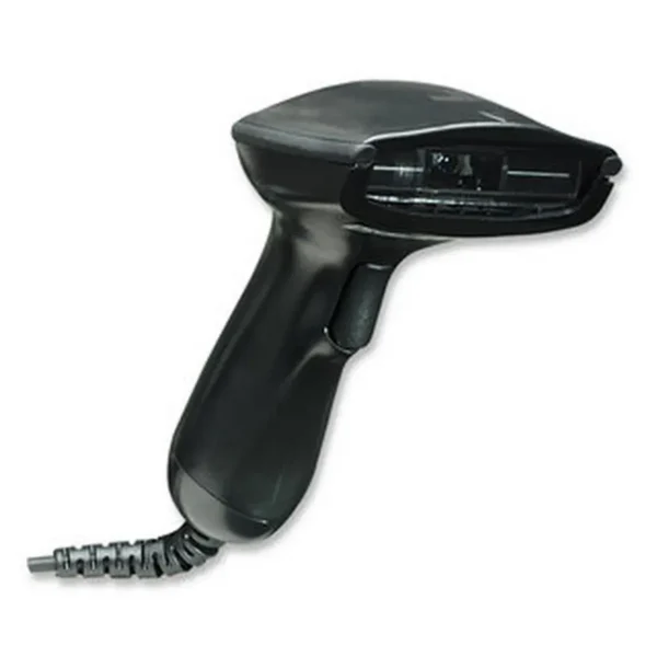 Manhattan Long Range CCD Handheld Barcode Scanner, USB, 500mm Scan Depth, Cable 1.5m, Max Ambient Light 30,000 lux (sunlight), Black, Three Year Warranty
