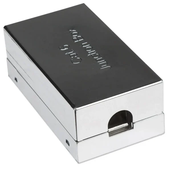 Intellinet Junction Box, Cat6, FTP, Silver