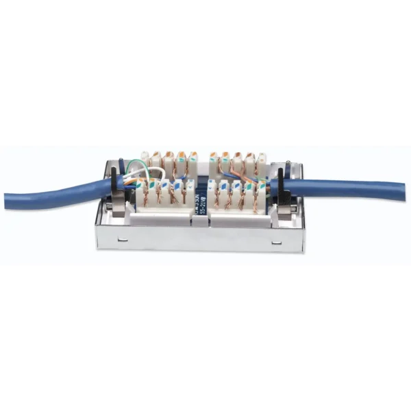 Intellinet Junction Box, Cat6, FTP, Silver