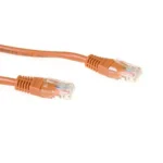 ACT Brown 1 meter U/UTP CAT5E patch cable with RJ45 connectors