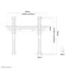 Neomounts PLASMA-W040BLACK TV mount wall 23-52″ – fixed