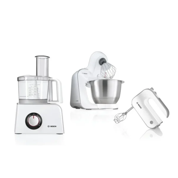 Bosch MFQ4080 mixer Hand mixer 500 W Silver, White