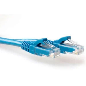 ACT Blue 7 meter U/UTP CAT6 patch cable snagless with RJ45 connectors