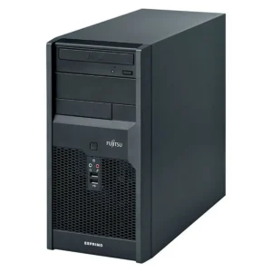 Fujitsu ESPRIMO P2560 Intel® Core™2 Quad Q8300 4 GB DDR3-SDRAM 1 TB Intel® GMA 4500 Windows 7 Professional Mini Tower PC Black