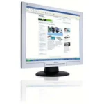 Philips 19″ SXGA LCD, Silver computer monitor 48.3 cm (19″) 1280 x 1024 pixels