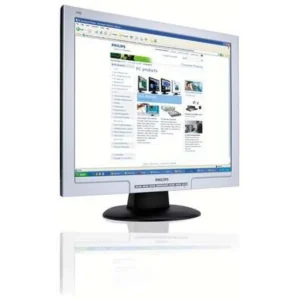 Philips 19″ SXGA LCD, Silver computer monitor 48.3 cm (19″) 1280 x 1024 pixels