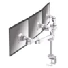Neomounts FPMA-D930D-3 monitor mount / stand 45.7 cm (18″) Desk Silver