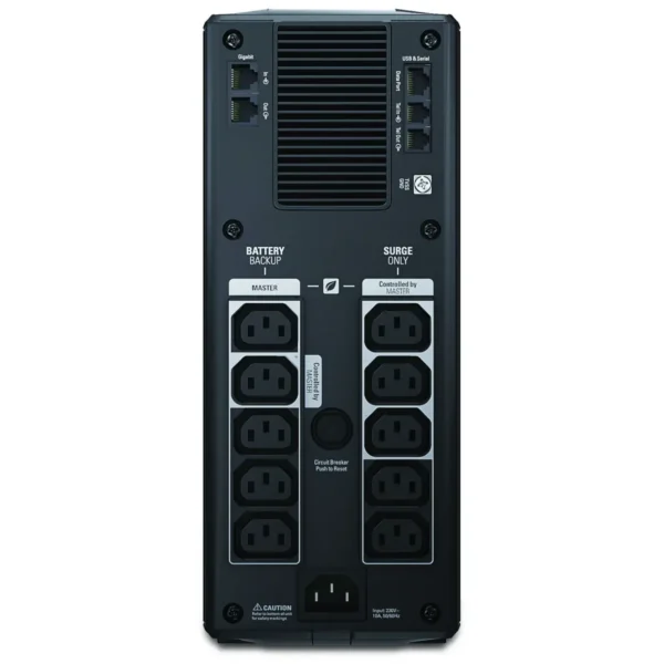 APC Back-UPS Pro uninterruptible power supply (UPS) Line-Interactive 1.2 kVA 720 W 10 AC outlet(s)