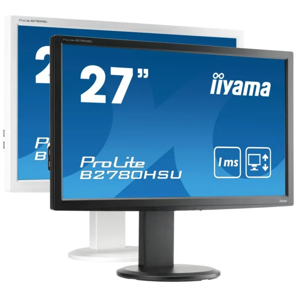 iiyama ProLite B2780HSU LED display 68.6 cm (27″) 1920 x 1080 pixels Full HD Black