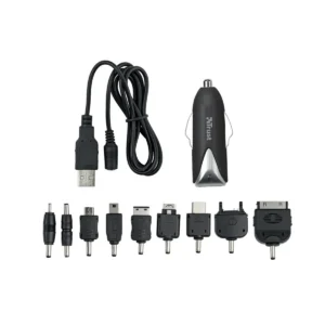 Trust Smartphone Car Charger & Cable Mobile phone, MP3 Black Cigar lighter Auto